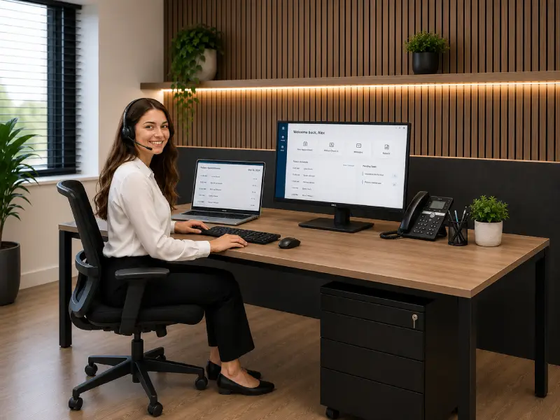 Virtual Medical Receptionist for Dental Practices